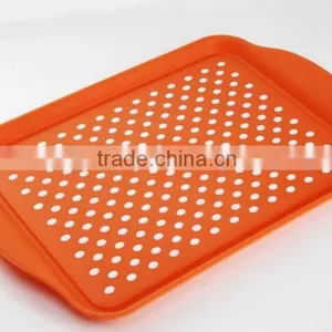 High Quality Rectangle Anti Skid Kitchen Accessories Plastic Cutlery Tray thumbnail-1