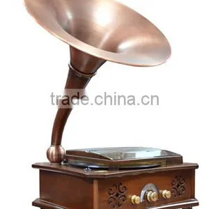 2015 New Design Music Box Phonograph Series Brown thumbnail-1