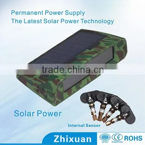 Solar Wireless Tire Pressure Monitoring and Alarm System Car Tyre Pressure Monitor thumbnail-3