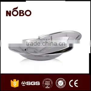 Nobo Wholesale Stainless Steel Round Plate thumbnail-5