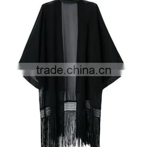 Sexy Lady Tassels Cardigan Kimono thumbnail-2