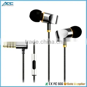 2016 New Colorful Best Selling Fashion Metal Earphone With Mic for Smart Mobile Phone thumbnail-1