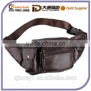 High Quality Handmade Leather Travel Waist Bag thumbnail-1