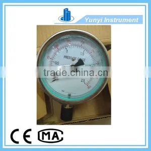 100mm Oil Filled Pressure Gauge thumbnail-1