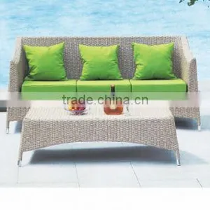 Rattan Wicker Outdoor Garden 3 Seater Sofa Set thumbnail-5