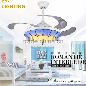Ceiling Fan Can Remote White and Warn Light Can Changeable LED Light CE thumbnail-1