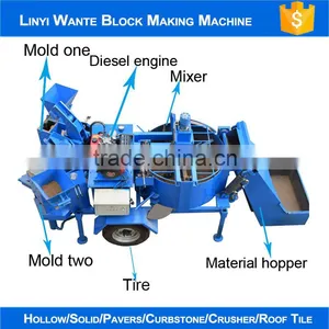 Low Price Best Quality Super 2-20m Interlocking Bricks Making Machine for Sale in India thumbnail-3