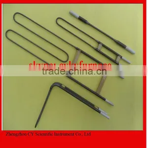 U Shape Molybdenum Disilicide Heating Elements MoSi2 Heaters Resistive Heating Element for Furnace thumbnail-1