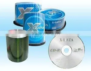 700MB 80MIN 52X Blank Virgin Silver CDR thumbnail-1