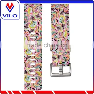 Fashion Design Rubber Watch Strap Wrist Band For Fitbit Blaze, For Fitbit Blaze Silicone Watch Band thumbnail-3