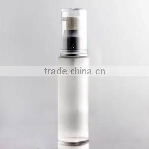 Mouth Spray Glass Bottle Frosted Lotion Glass Bottle With Silver thumbnail-1