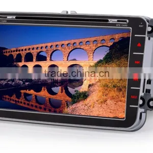 8" HD Car DVD/GPS Mp3 Player Radio Gps MAP For VW PASSAT SEAT Altea Sharan Multivan T5 thumbnail-3