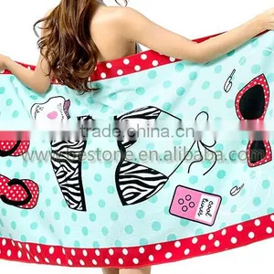 Custom Microfiber Beach/bath/gym/travel Towel thumbnail-4