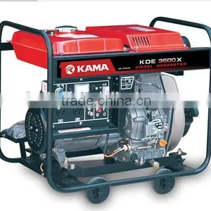 KAMA 3.75kva DC Output Single Phase Small Diesel Generator Open Type for Sale thumbnail-1