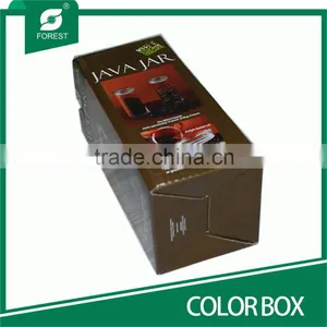 CORRUGATED PAPER COLOR BOX FOR COFFEE BIN thumbnail-4