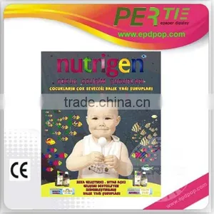 Promotional Cards Advertising Display Stand -pop Standee or Billboard Digital Price Tags thumbnail-1