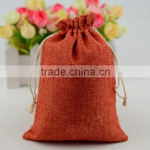 New Design Natural Jute Pouch With Cotton Rope China Supplier thumbnail-4
