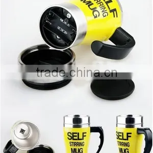 2015 Hot Sale Self Stirring Coffee Mugs, Self Stirring Cup, Stainless Steel Self Stirring Mug Quality Choice thumbnail-3