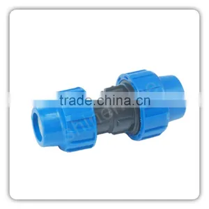 PP Compression Fittings 40mm Reducing Coupling for PE Pipe thumbnail-1