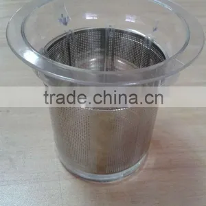 Competitive Price Stainless Steel Etched Mesh Glass Tea Infuser thumbnail-1