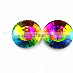 Garment Fashion Gifts Round Crystal Buttons for Wedding Dress thumbnail-3
