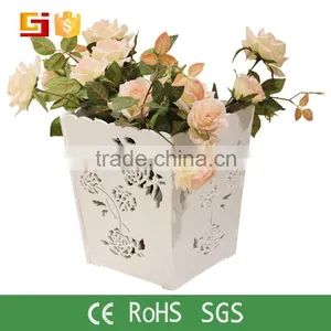 Artificial New Designed Morden Indoor Wood Flower Pot From China Direct Manufacturer Wholesale Price Quality Choice thumbnail-2