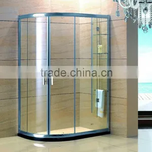 2016Double Track Frameless Glass Sliding Shower Cubicle& Corner Bathroom thumbnail-1