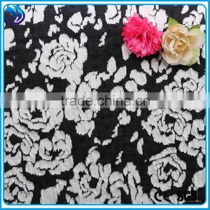 High Quality Solid Knit Cotton Polyester Spandex Stretch Fabric Wholesale for Garment thumbnail-1