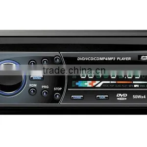ONE DIN CAR RADIO DVD PLAYER WITH CD USB SD AUX thumbnail-1
