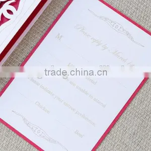 2016 Fancy Laser Cut Love Swirl Wedding Invitation, Chic Invitations thumbnail-3