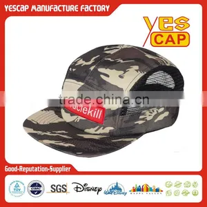 High Quality 5 Panel Hat Custom thumbnail-6