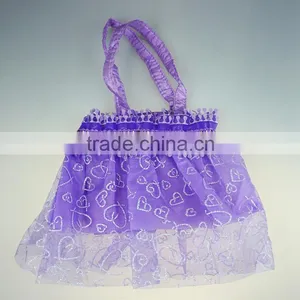 Fancy Dress Shape Pouch Bags Lace Handbag for Kids thumbnail-1