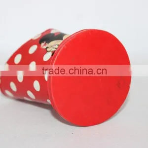 Cute Heart-shaped Cardboard Pen Holder/Colorful Faux Leather Pencil Box thumbnail-5