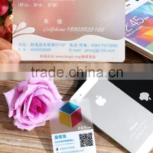 Transparent Business Card Customization thumbnail-3