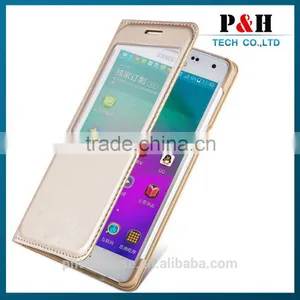 Folding Stand Wallet Case Belt Clip For Samsung Galaxy E7 Flip Leather Case Pouch thumbnail-1