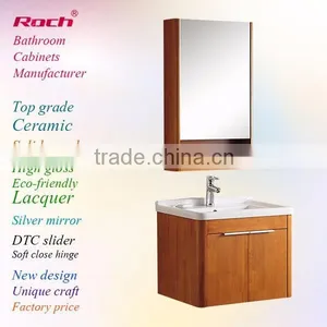 ROCH 8049 House Design Oak Bathroom Cabinet Classic Bathroom Cabinet thumbnail-1