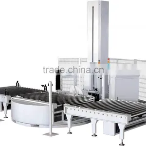 M Type Turntable Pre-stretch Pallet Wrapping Machine thumbnail-6