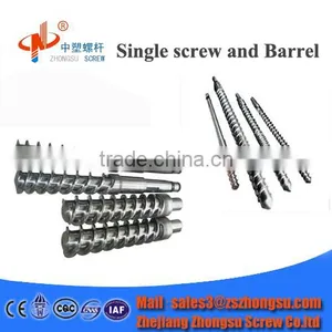 Rubber Screwd Cold Feeding Screw Barrel/extruder Machine Parts thumbnail-1