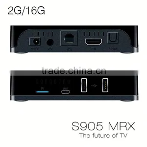 2016 New Chip Amlogic S905 MRX Android 5.1 S905 Quad Core tv Box With 2GB RAM 16GB EMMC Flash thumbnail-6
