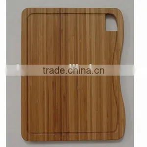Chopping Board With Horizontal Grain With Groove thumbnail-4
