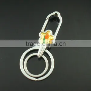 High Quality Key Chain With Two Flat Rings thumbnail-2