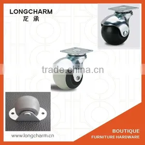 40mm TPR Ball Bearing Caster Flat Furniture Casters Chair Caster thumbnail-1