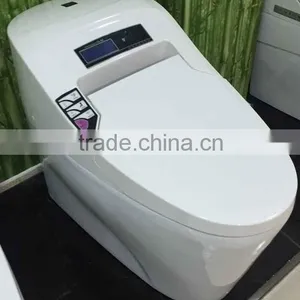 Warm Water Washing Automatic Operation Sanitary Ware Smart Toilet thumbnail-2