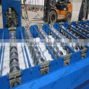 Stainless Steel Color Steel Corrugated Flat Sheet Machine thumbnail-6