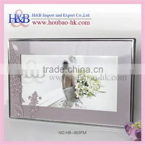Graceful Crystal Photo Frame Nice Wedding Gift Glass Wedding Photo Frames thumbnail-1
