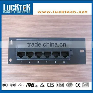 6 Port Cat.5e Patch Panel thumbnail-1