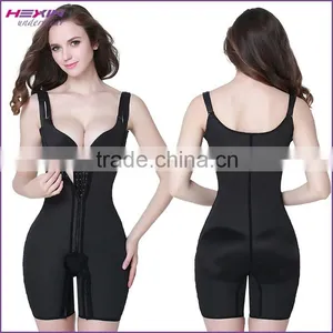 4 Hooks Adjustable Thigh Waist Latex Rubber Body Slimming Shapewear thumbnail-2