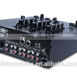 SDJX-3 High Quatity Low Price Mp3 Player dj Mixer With Headphone Monitor Split thumbnail-6