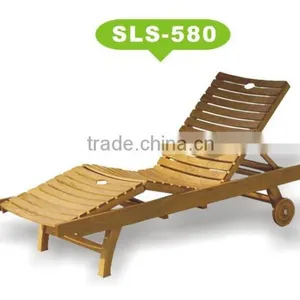 Wooden Lazy Leisure Chair/Wooden Chair/wooden Modern Leisure Chair thumbnail-1