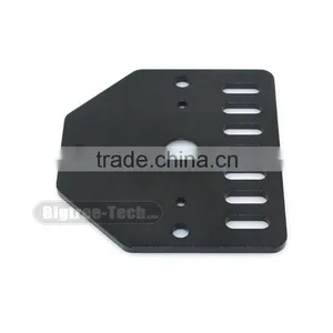 Black Color CNC&Kossel Threaded Rod Plate - NEMA 23 Stepper Motor for Openbuilds for V-Slot With 80*72*3mm 3D0271 thumbnail-4